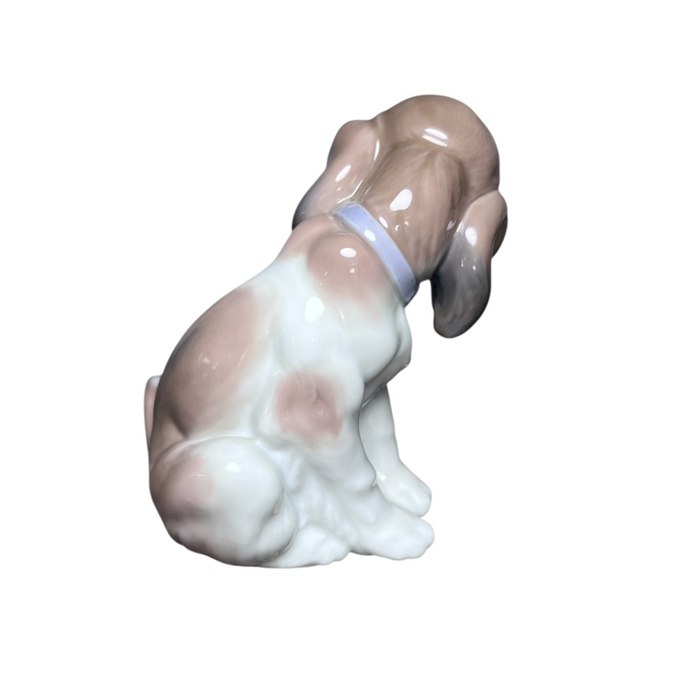 Lladró Vintage 1994 Gentle Surprise Dog & Butterfly Figurine puppy in made Spain - Picture 14 of 16